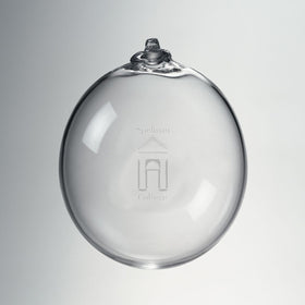 Spelman Glass Ornament by Simon Pearce Shot #1