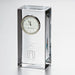 Spelman Tall Glass Desk Clock by Simon Pearce