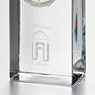 Spelman Tall Glass Desk Clock by Simon Pearce Shot #2
