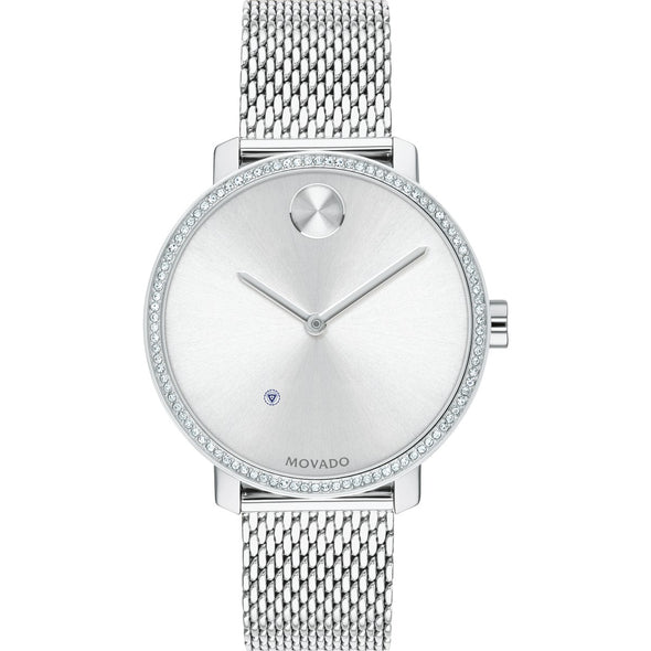 Spelman Women's Movado Bold with Crystal Bezel & Mesh Bracelet Shot #2