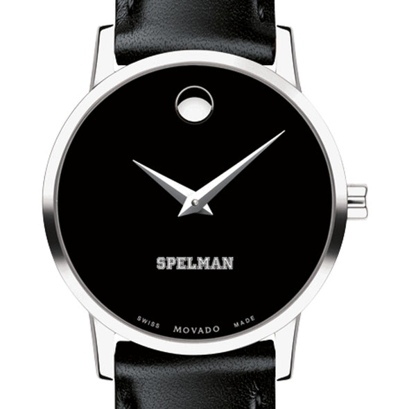 Spelman Women&#39;s Movado Museum with Leather Strap Shot #1