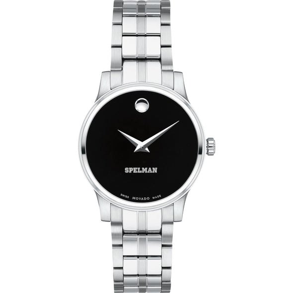 Spelman Women's Movado Stainless Steel Watch with Black Dial Shot #2