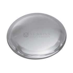 St. John&#39;s Glass Dome Paperweight by Simon Pearce Shot #1