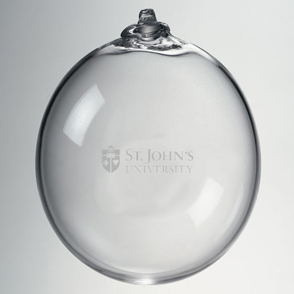 St. John&#39;s Glass Ornament by Simon Pearce Shot #2