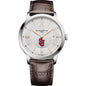St. John's Men's Baume et Mercier 40mm Classima Quartz Watch with Silver Dial & Dark Brown Leather Strap Shot #2