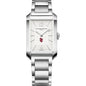 St. John's Men's Baume et Mercier 43X27mm Hampton Watch with Silver Dial & Bracelet Shot #2