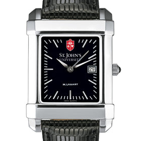 St. John's Men's Black Quad with Leather Shot #1