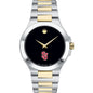 St. John's Men's Movado Collection Two-Tone Watch with Black Dial Shot #2