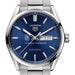 St. John's Men's TAG Heuer Carrera with Blue Dial & Day-Date Window