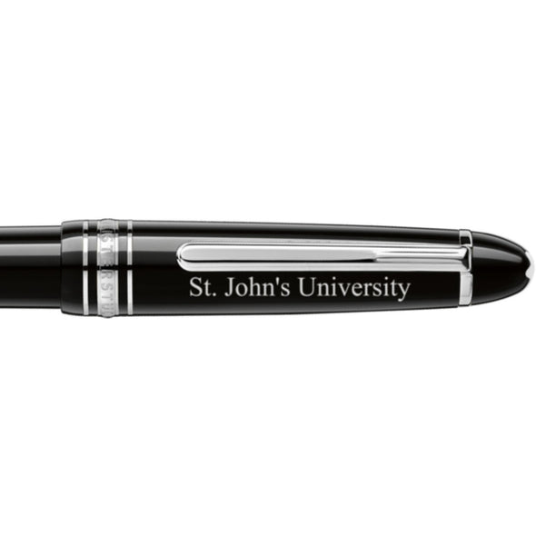 St. John's Montblanc Meisterstück Midsize Platinum-Coated Ballpoint Pen Shot #2