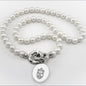 St. John's Pearl Necklace with Sterling Silver Charm Shot #1