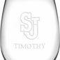 St. John's Stemless Wine Glasses Made in the USA - Set of 2 Shot #3