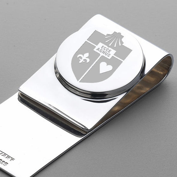 St. John's Sterling Silver Money Clip Shot #2