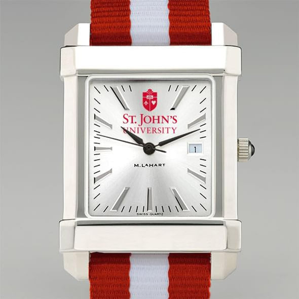 St. John's University Collegiate Watch with RAF Nylon Strap for Men Shot #1