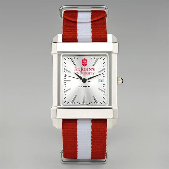 St. John's University Collegiate Watch with RAF Nylon Strap for Men Shot #2