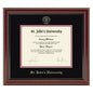 St. John's University Diploma Frame, the Fidelitas Shot #1