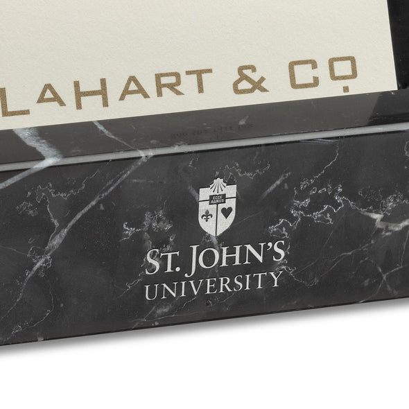 St. John's University Marble Business Card Holder Shot #2