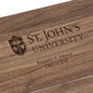St. John's University Solid Walnut Desk Box Shot #3