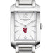 St. John's Women's Baume et Mercier 35X22mm Hampton Watch with Silver Dial & Bracelet