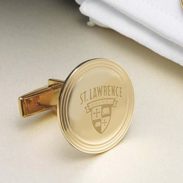 St. Lawrence 14K Gold Cufflinks Shot #2