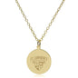 St. Lawrence 18K Gold Pendant & Chain Shot #2