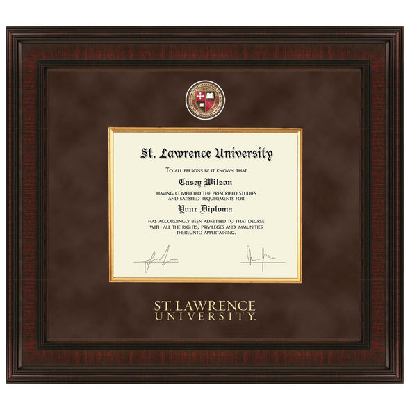St. Lawrence Diploma Frame - Excelsior Shot #1