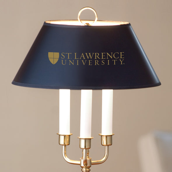 St. Lawrence Lamp in Brass &amp; Marble Shot #2