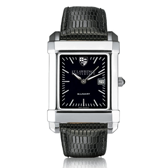 St. Lawrence Men's Black Quad with Leather Shot #2