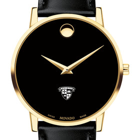 St. Lawrence Men's Movado Gold Museum Classic Leather Shot #1