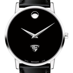 St. Lawrence Men&#39;s Movado Museum with Leather Strap Shot #1