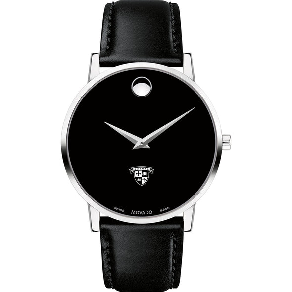 St. Lawrence Men's Movado Museum with Leather Strap Shot #2