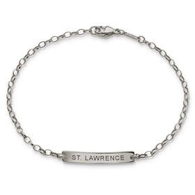 St. Lawrence Monica Rich Kosann Petite Poesy Bracelet in Silver Shot #1