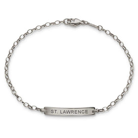 St. Lawrence Monica Rich Kosann Petite Poesy Bracelet in Silver Shot #1
