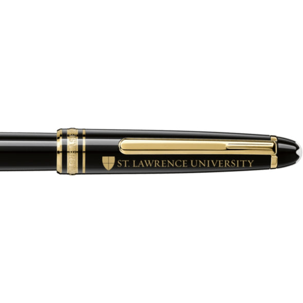 St. Lawrence Montblanc Meisterstück Classique Rollerball Pen in Gold Shot #2