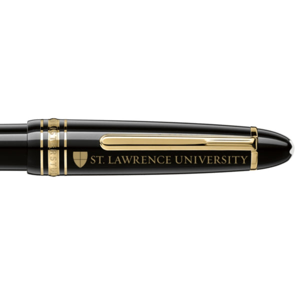 St. Lawrence Montblanc Meisterstück Midsize Ballpoint Pen in Gold Shot #2