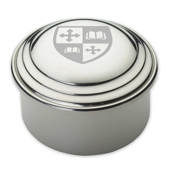 St. Lawrence Pewter Keepsake Box Shot #1