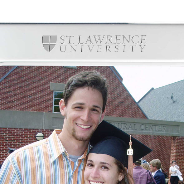 St. Lawrence Polished Pewter 5x7 Picture Frame Shot #2