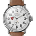 St. Lawrence Shinola Watch, The Runwell 47 mm White Dial