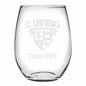 St. Lawrence Stemless Wine Glasses Made in the USA - Set of 2 Shot #1