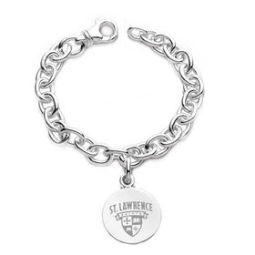 St. Lawrence Sterling Silver Charm Bracelet Shot #1