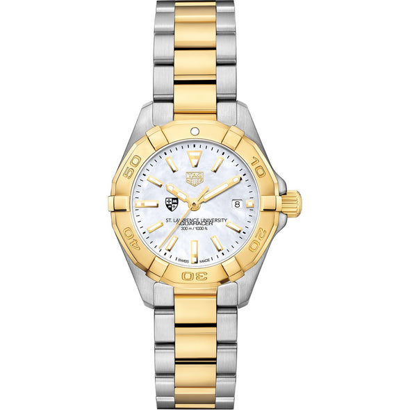 St. Lawrence TAG Heuer Two-Tone Aquaracer for Women Shot #2