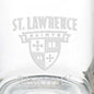 St. Lawrence University 13 oz Glass Coffee Mug Shot #3