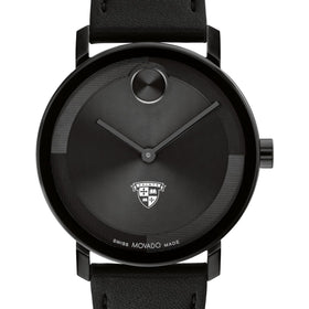 St. Lawrence University Men's Movado BOLD with Black Leather Strap Shot #1
