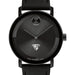 St. Lawrence University Men's Movado BOLD with Black Leather Strap