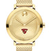 St. Lawrence University Women's Movado Bold Gold with Mesh Bracelet