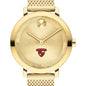 St. Lawrence University Women's Movado Bold Gold with Mesh Bracelet Shot #1