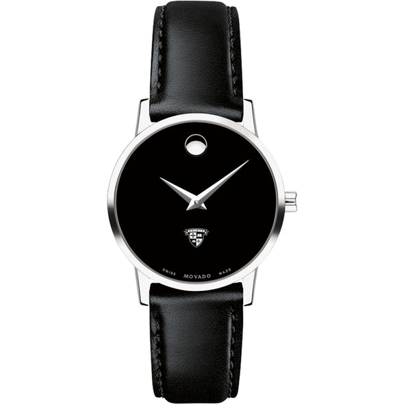 St. Lawrence Women&#39;s Movado Museum with Leather Strap Shot #2