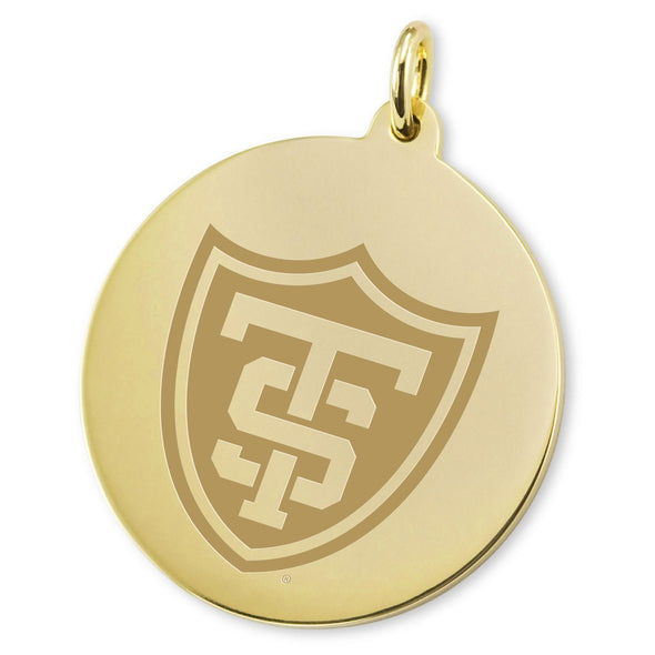 St. Thomas 14K Gold Charm Shot #2