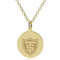 St. Thomas 14K Gold Pendant & Chain Shot #1