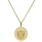 St. Thomas 14K Gold Pendant & Chain Shot #2